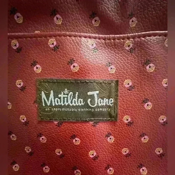 Matilda Jane Tote Bag Large Ditsy Floral Wonderment Together Time Classic - Picture 2 of 7